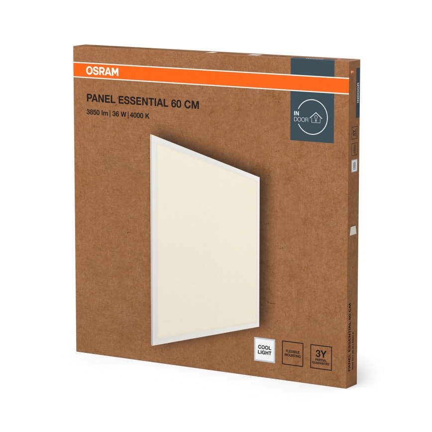 Osram - Painel LED de embutir ESSENTIAL LED/36W/230V 4000K 60x60 cm