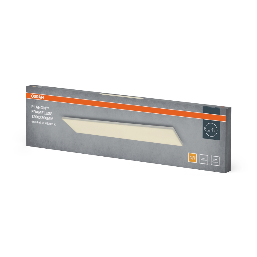 Osram - Painel LED de sobrepor PLANON LED/40W/230V 3000K 30x120 cm branco