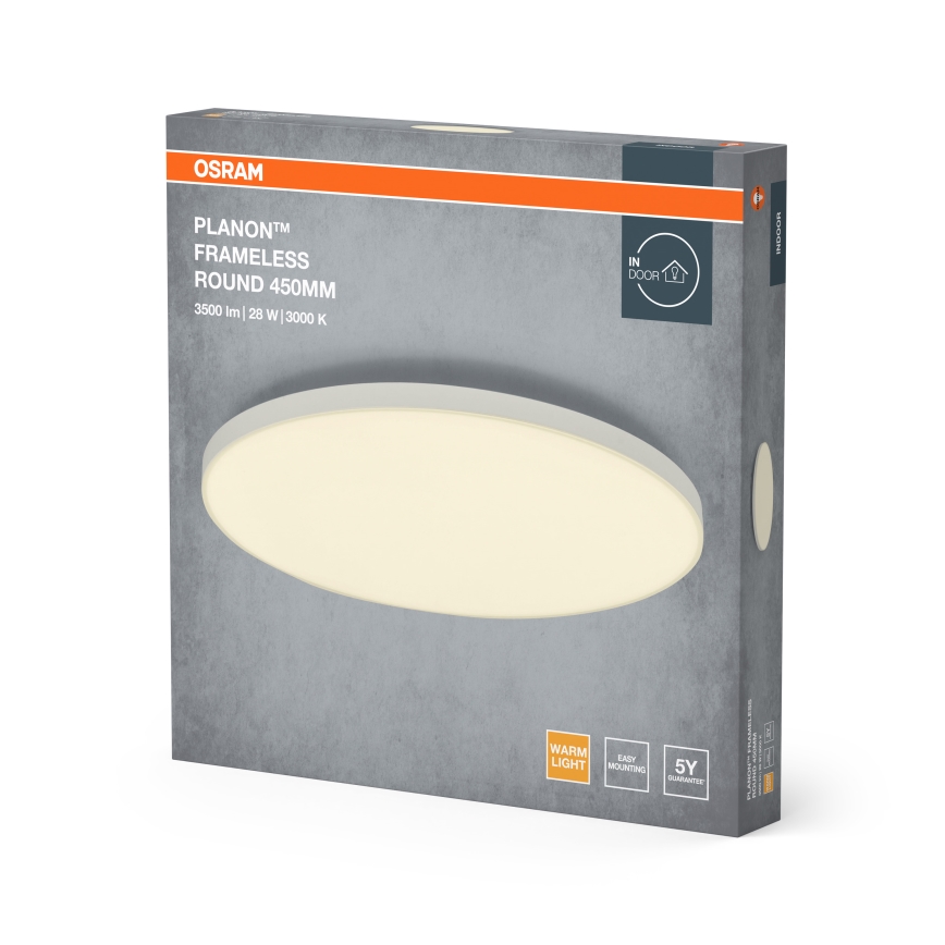 Osram - Painel LED de superfície PLANON LED/28W/230V 3000K Ø 45 cm branco