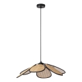 Osram - Pendente com cabo DECOR RATTAN 1xE27/15W/230V Ø 58 cm bege/preto