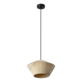 Osram - Pendente com cabo DECOR STRIPES 1xE27/10W/230V Ø 30,5 cm bege