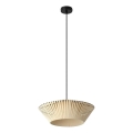 Osram - Pendente em cabo DECOR STRIPES 1xE27/10W/230V Ø 40,5 cm bege