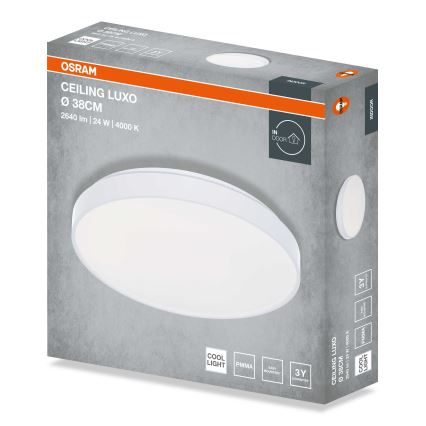 Osram - Plafon LED CEILING LUXO LED/24W/230V Ø 38 cm branco
