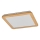 Osram - Plafon LED de teto para casa de banho ORBIS DISC LED/22W/230V 3000/4000K 30x30 cm IP44 castanho