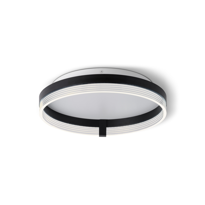 Osram - Luminária de teto LED DECOR CIRCLE LED/25W/230V 3000/4000/6500K Ø 40 cm preto/branco