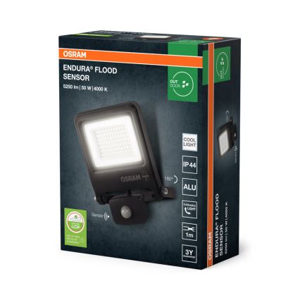 Osram - Refletor LED com sensor ENDURA LED/50W/230V 4000K IP44