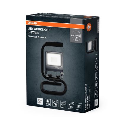 Osram - Refletor LED com suporte S-STAND LED/20W/230V 4000K IP65 antracite