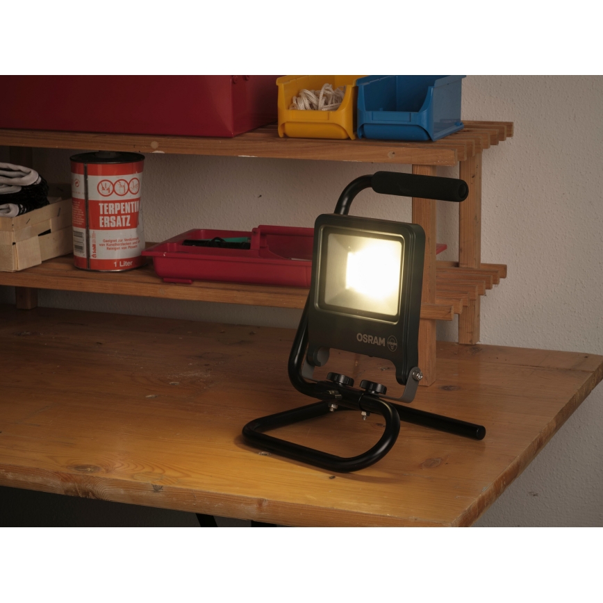 Osram - Refletor LED com suporte S-STAND LED/30W/230V 4000K IP65 antracite