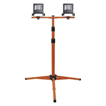 Osram - Refletor LED com suporte TRIPOD 2xLED/20W/230V 4000K IP65 laranja/antracite