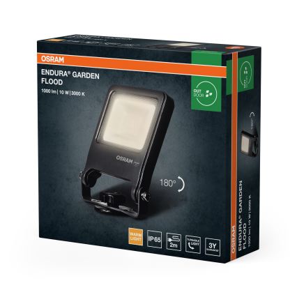 Osram - Projetor LED ENDURA LED/10W/230V 3000K IP65 antracite