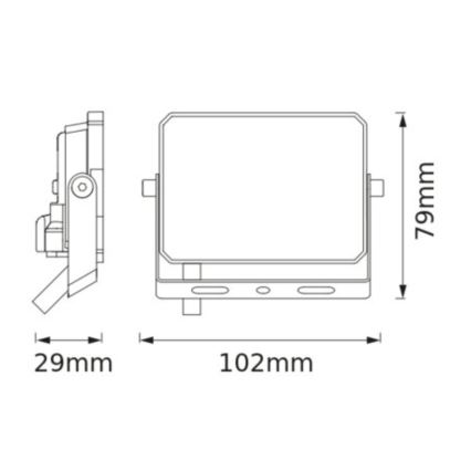 Osram - Refletor LED Floodlight 10 W / 230 V / 6500 K / IP65