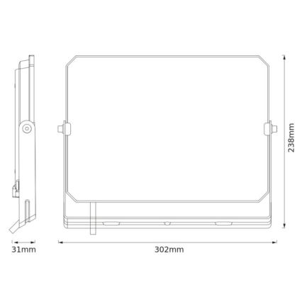 Osram - Refletor LED FLOODLIGHT/100W/230V 3000K IP65