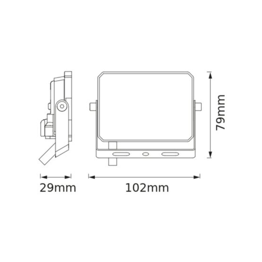 Osram - Refletor LED FLOODLIGHT LED/10W/230V 3000K IP65