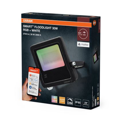 Osram - Refletor LED RGBW Regulável SMART+ FLOODLIGHT LED/30W/230V IP65 Wi-Fi