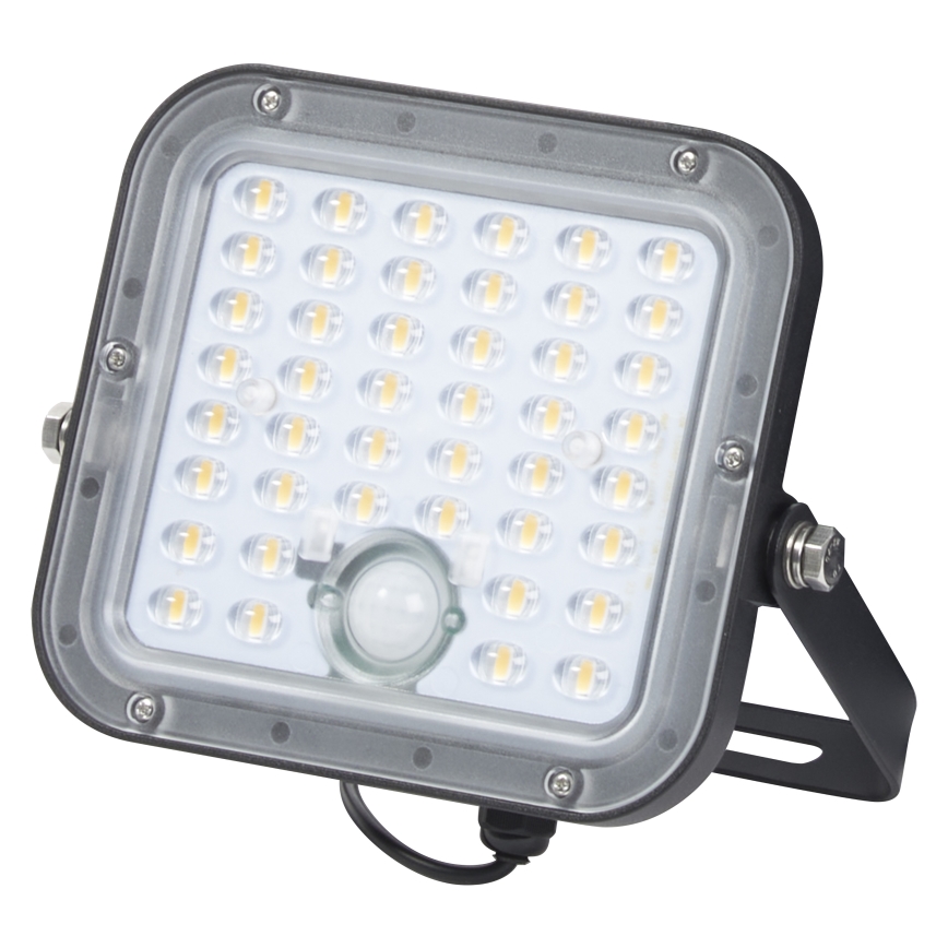Osram - Refletor solar LED dimerizável com sensor ENDURA LED/10W/4,2V 4000K IP65 preto + controlo remoto