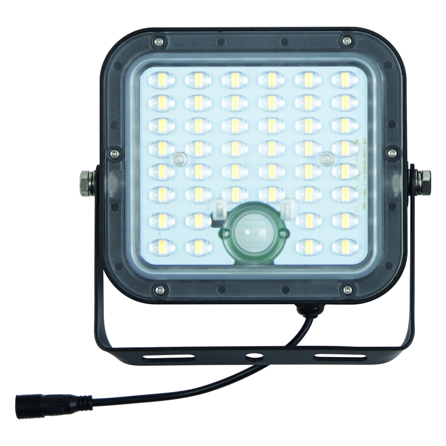Osram - Refletor solar LED dimerizável com sensor ENDURA LED/10W/4,2V 4000K IP65 preto + controlo remoto