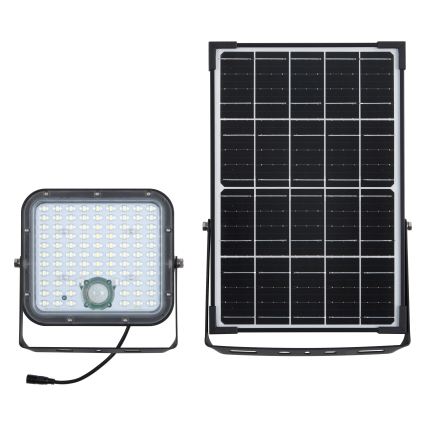 Osram - Refletor solar LED dimerizável com sensor ENDURA LED/30W/6,4V 4000K IP65 preto + controlo remoto
