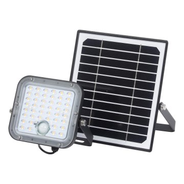 Osram - Refletor solar LED dimerizável com sensor ENDURA LED/10W/4,2V 4000K IP65 preto + controlo remoto