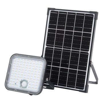 Osram - Refletor solar LED dimerizável com sensor ENDURA LED/30W/6,4V 4000K IP65 preto + controlo remoto