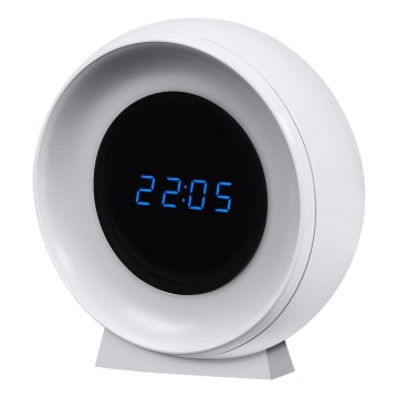 Osram - Relógio digital LED com retroiluminação NIGHTLUX 0,3W/5V 1000mAh 3000/4000/6500K branco