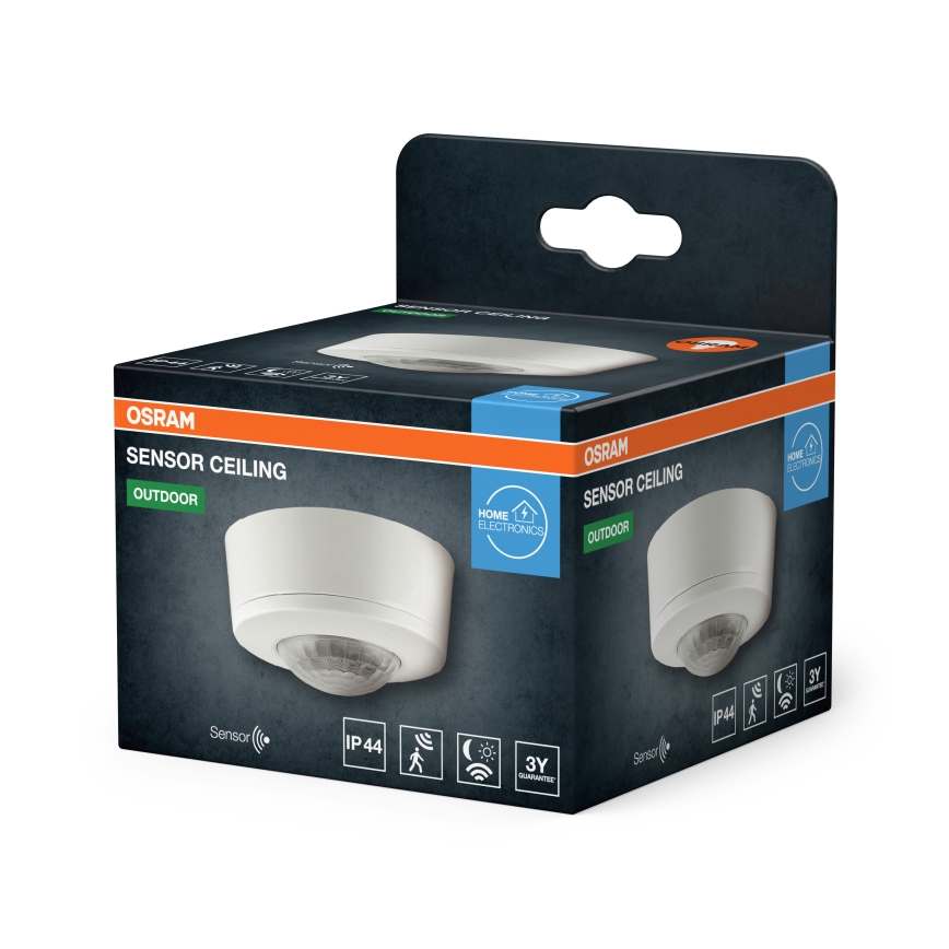 Osram - Sensor de movimento infravermelho 230V IP44 branco