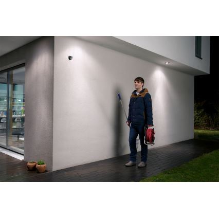 Osram - Sensor de movimento infravermelho para exterior 230V IP44 preto