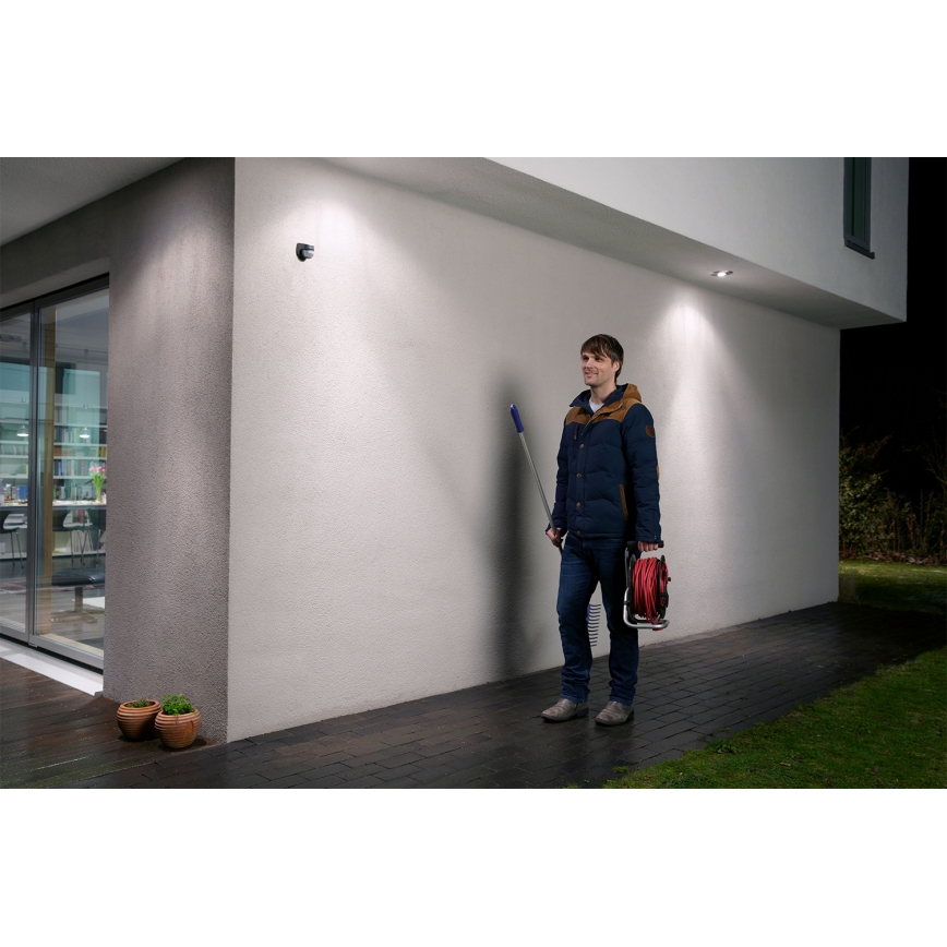 Osram - Sensor de movimento infravermelho para exterior 230V IP44 preto