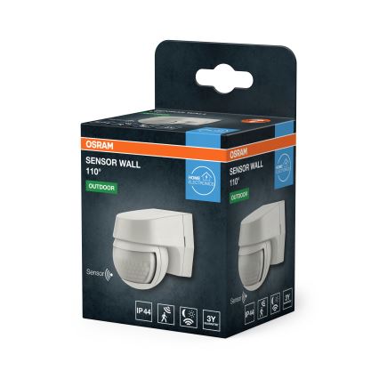 Osram - Sensor de movimento por infravermelho para exterior 230V IP44 branco