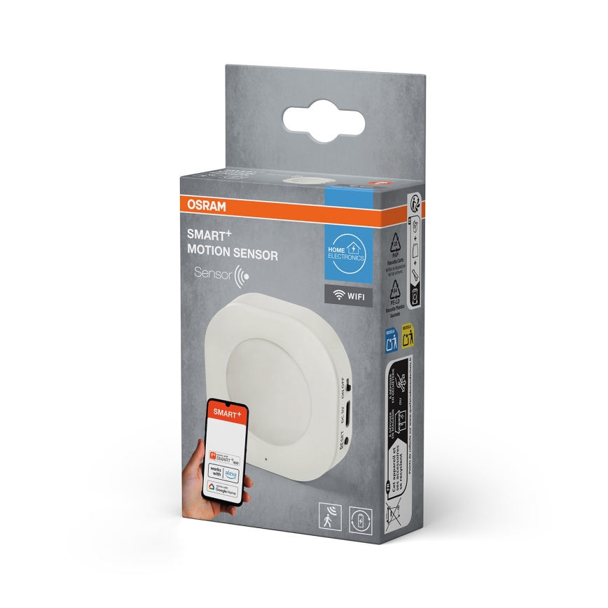 Osram - Sensor de movimento SMART+ 3,7 V Wi-Fi 500 mAh