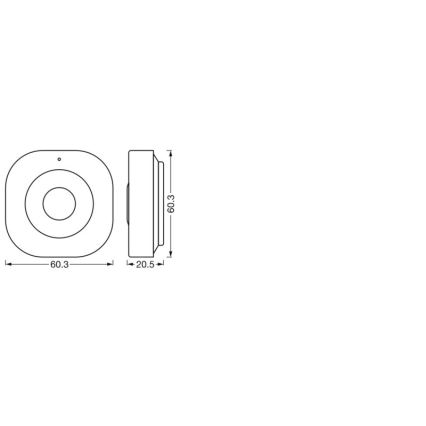 Osram - Sensor de movimento SMART+ 3,7 V Wi-Fi 500 mAh