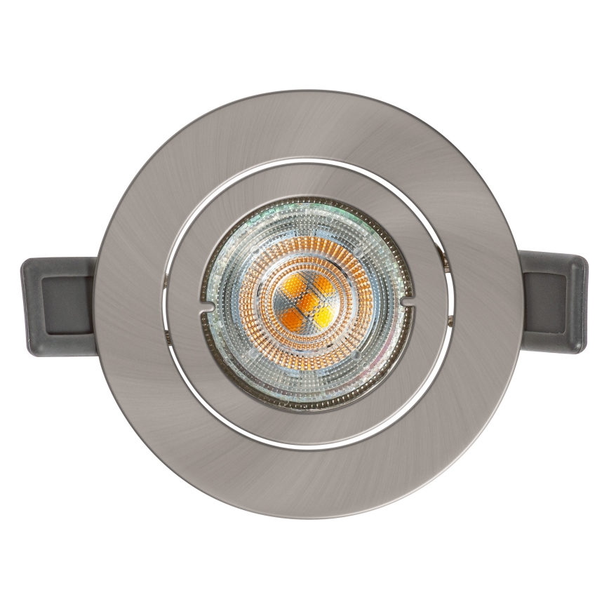 Osram - Spot LED embutido 1xGU10/4,3W/230V 2700K CRI 90, cromo fosco