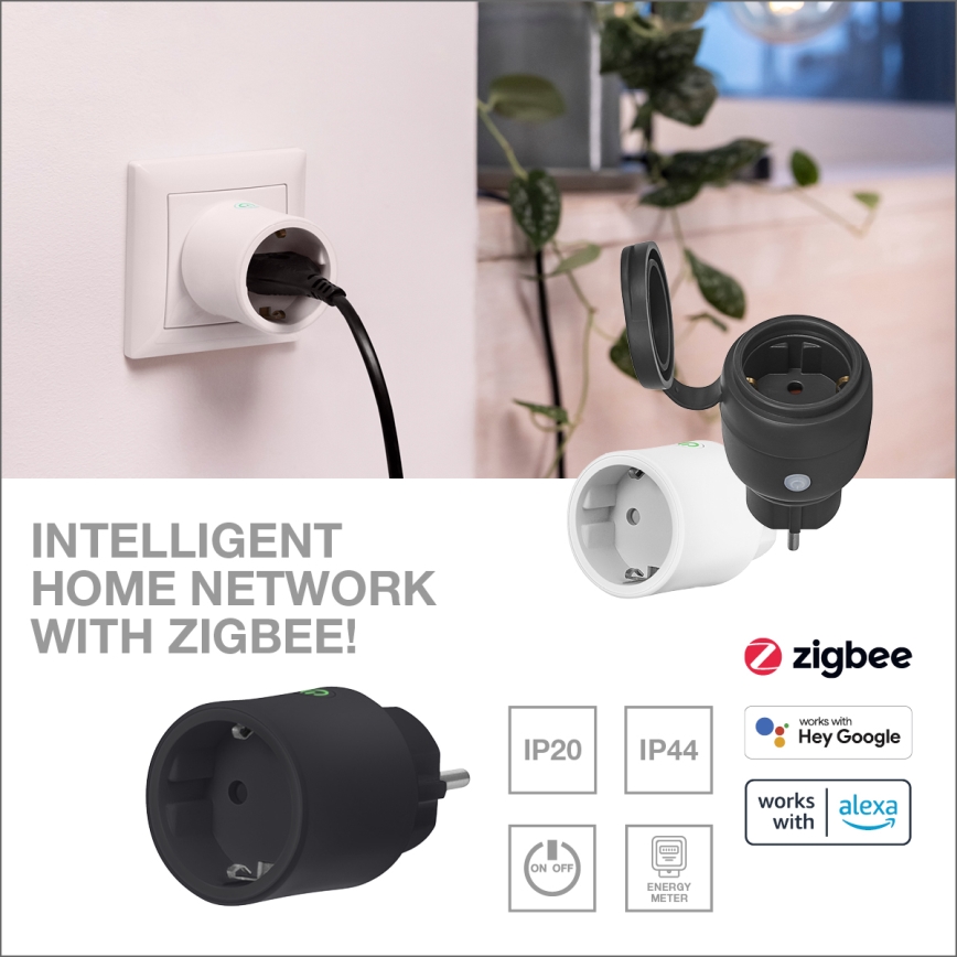 Osram - Tomada inteligente para exterior SMART+ SCHUKO 3680W/230V/16A IP44