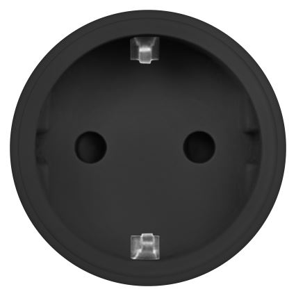 Osram - Tomada inteligente SMART+ MATTER SCHUKO 2300W/230V/10A Wi-Fi preta