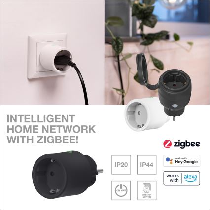 Osram - Tomada inteligente SMART+ SCHUKO 2300W/230V/10A preta