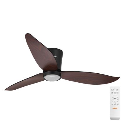 Osram - Ventilador de teto LED regulável FOHN LED/18W/230V 3000/4000/6500K + controlo remoto