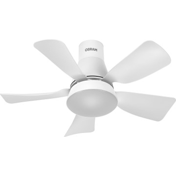 Osram - Ventilador de teto LED dimerizável LESTE LED/15W/230V 3000/4000/6500K + comando à distância