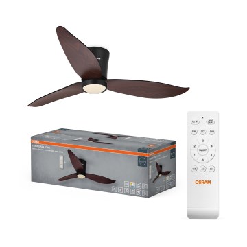 Osram - Ventilador de teto LED regulável FOHN LED/18W/230V 3000/4000/6500K + controlo remoto