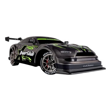 Overmax - carro de drift RC com controlo remoto X-OVERSLIDE 1000 mAh preto/verde/azul/vermelho