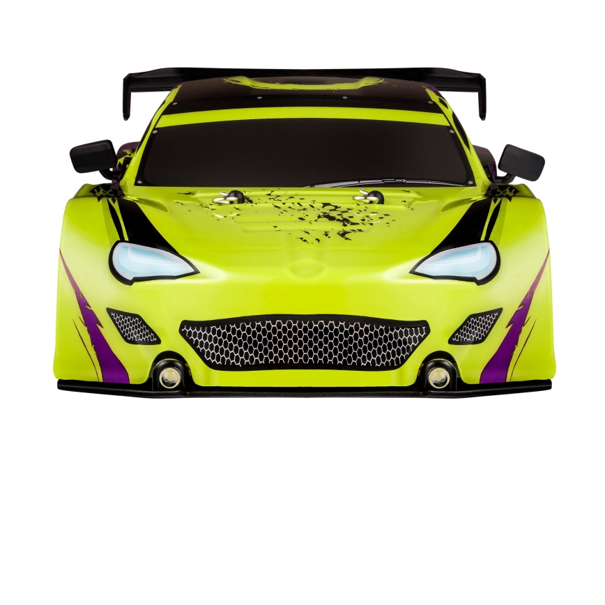 Overmax - carro drift RC com controlo remoto X-DRIFT 1000 mAh amarelo/roxo