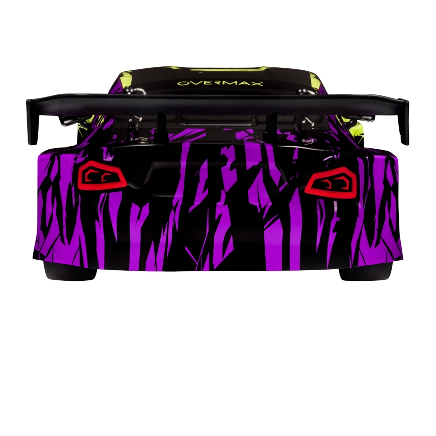 Overmax - carro drift RC com controlo remoto X-DRIFT 1000 mAh amarelo/roxo