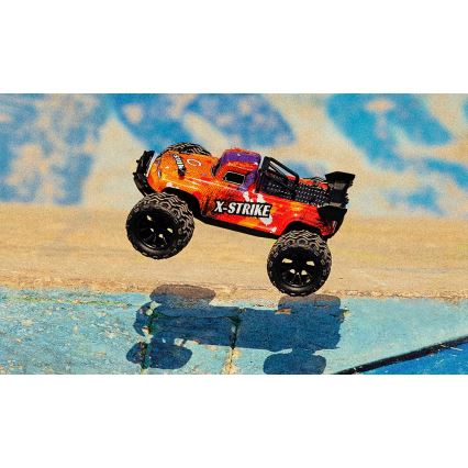 Overmax - Carro RC com comando remoto X-STRIKE 3000 mAh preto/laranja