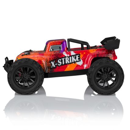 Overmax - Carro RC com comando remoto X-STRIKE 3000 mAh preto/laranja