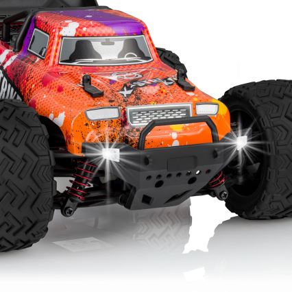 Overmax - Carro RC com comando remoto X-STRIKE 3000 mAh preto/laranja