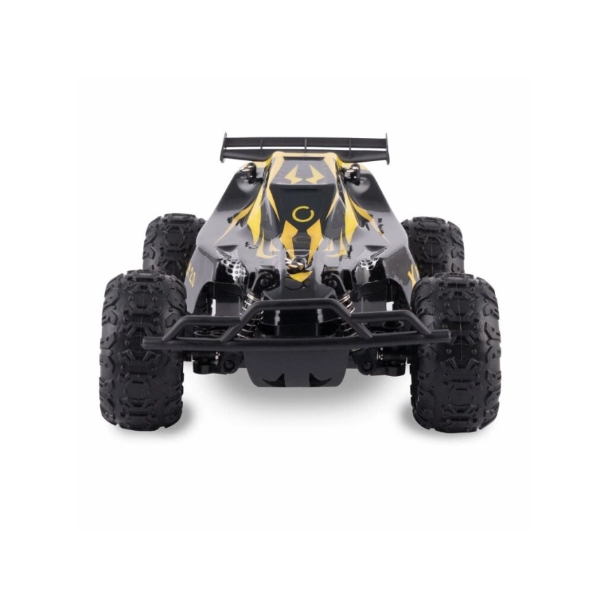 Overmax - Carro RC com controlo remoto X-RALLY 2.0 1200 mAh Preto/Amarelo