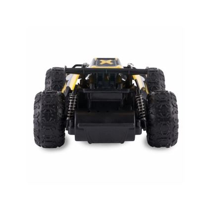 Overmax - Carro RC com controlo remoto X-RALLY 2.0 1200 mAh Preto/Amarelo
