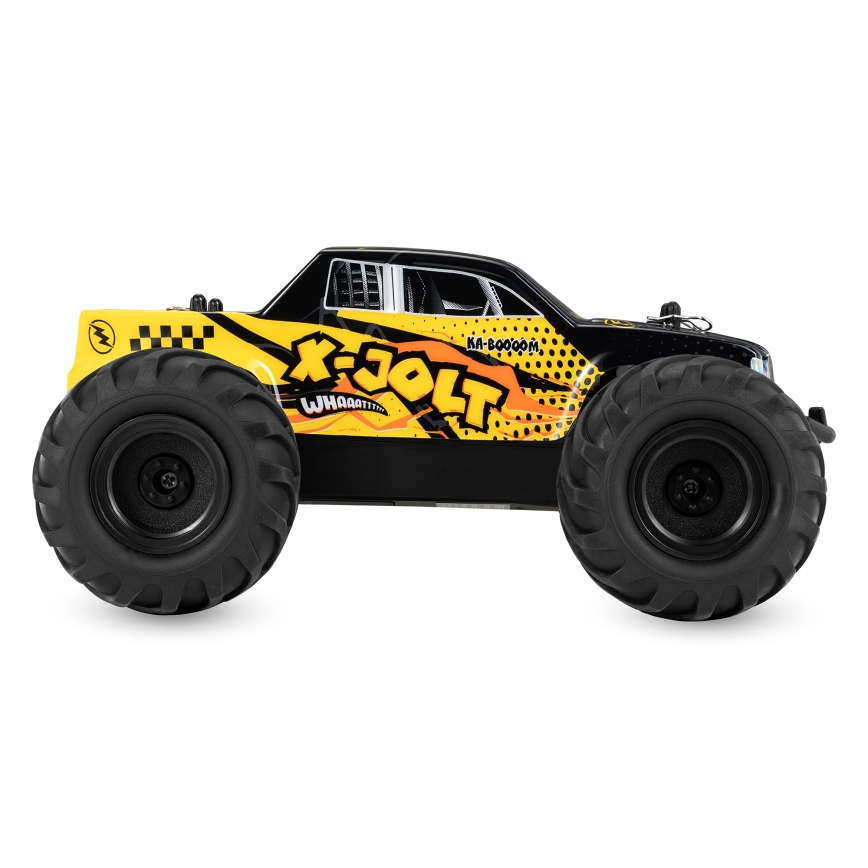 Overmax - Carro RC de controlo remoto X-JOLT 1000 mAh preto/amarelo