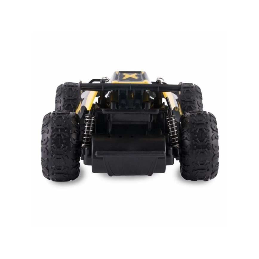 Overmax - Carro RC de controlo remoto X-RALLY 2.0 1200 mAh Preto/Amarelo