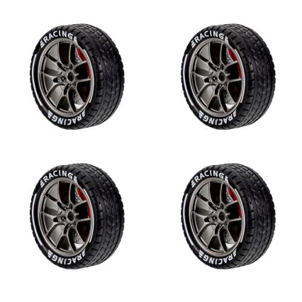 Overmax - Carro de drift RC 2 em 1 X-OVERSLIDE com comando remoto, 1000 mAh, preto/verde/azul/vermelho