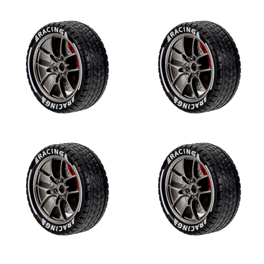 Overmax - Carro de drift RC 2 em 1 X-OVERSLIDE com comando remoto, 1000 mAh, preto/verde/azul/vermelho