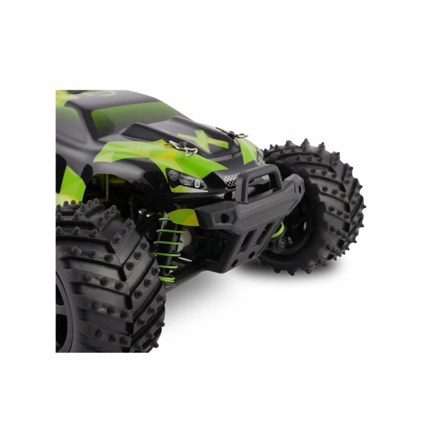 Overmax - Carro RC X-MONSTER 3.0 1700 mAh Preto/Verde